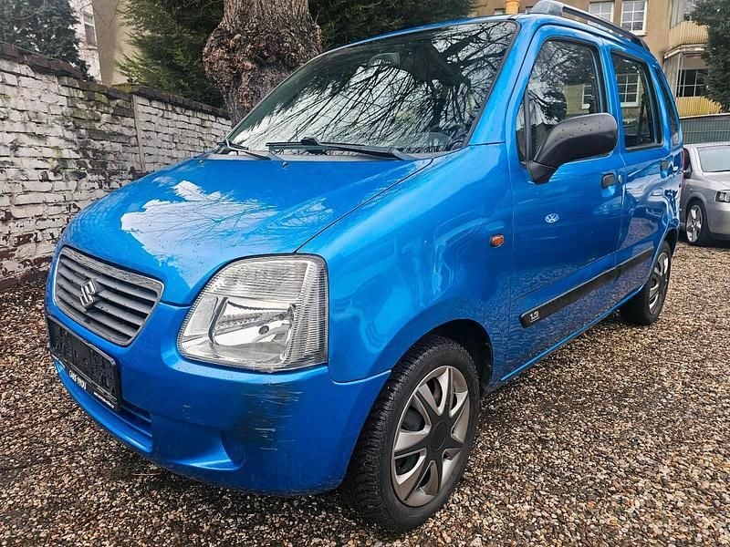 Blau Gebraucht 2003 Suzuki Wagon R+ Kombi | 1.950 € (Fairer Preis) - Bild 1/4
