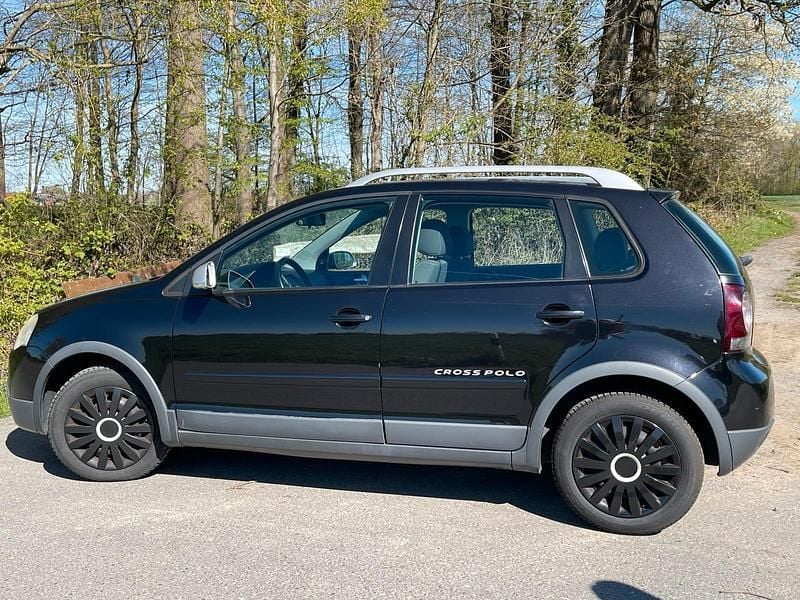 Gebraucht VW Polo Cross 69 PS (50 kW) 2008 Schwarz Kleinwagen