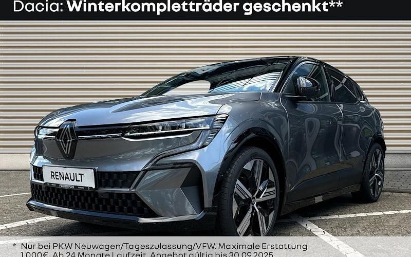 Grau (dolomitgrau, black pearlschwarz metall) Neu 2025 Renault Mégane Iconic Limousine | 46.470 € (Teuer) - Bild 1/4