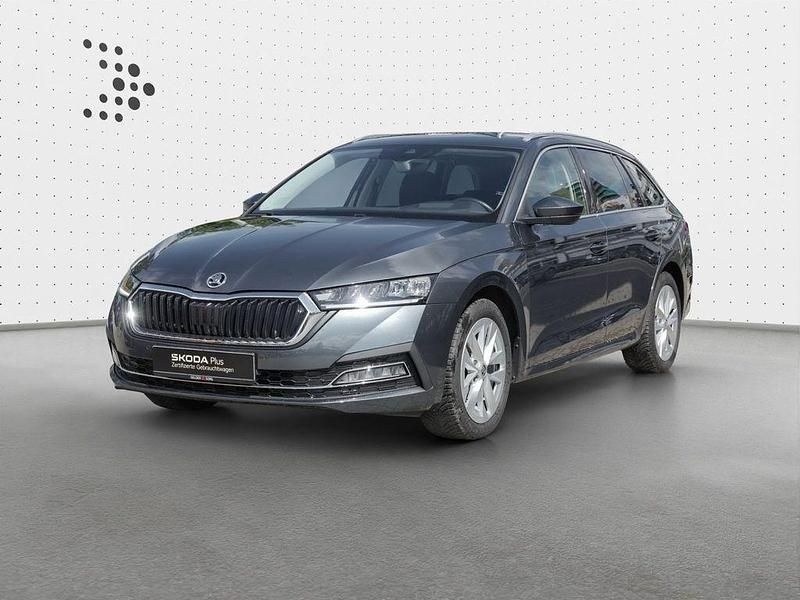 Quarzgrau metallic Gebraucht 2020 Skoda Octavia Style Kombi | 18.490 € (Guter Preis) - Bild 1/4