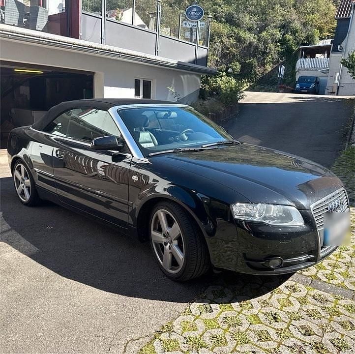 Schwarz Gebraucht 2008 Audi A4 Cabriolet Cabrio | 9.900 € (Etwas zu teuer) - Bild 1/4