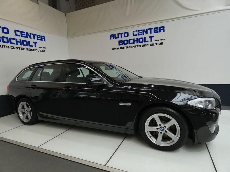 Brugt BMW 525 204 HK (150 kW) 2011 Sort Sedan