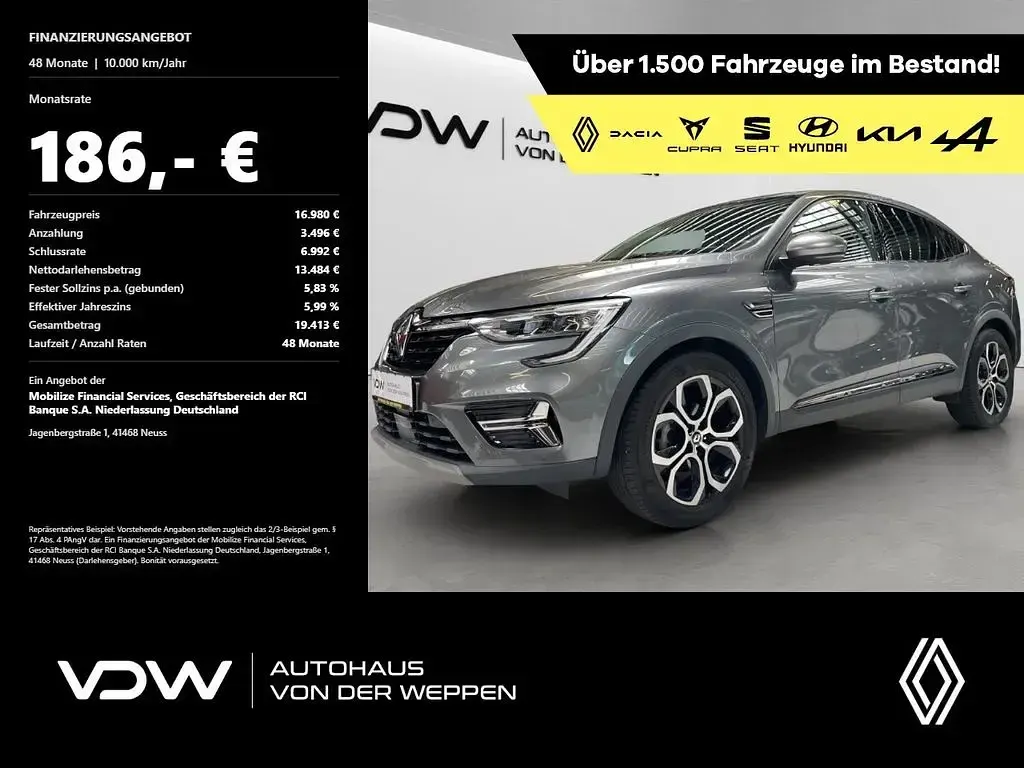 Gebraucht Renault Arkana Intens 140 PS (102 kW) 2022 SUV