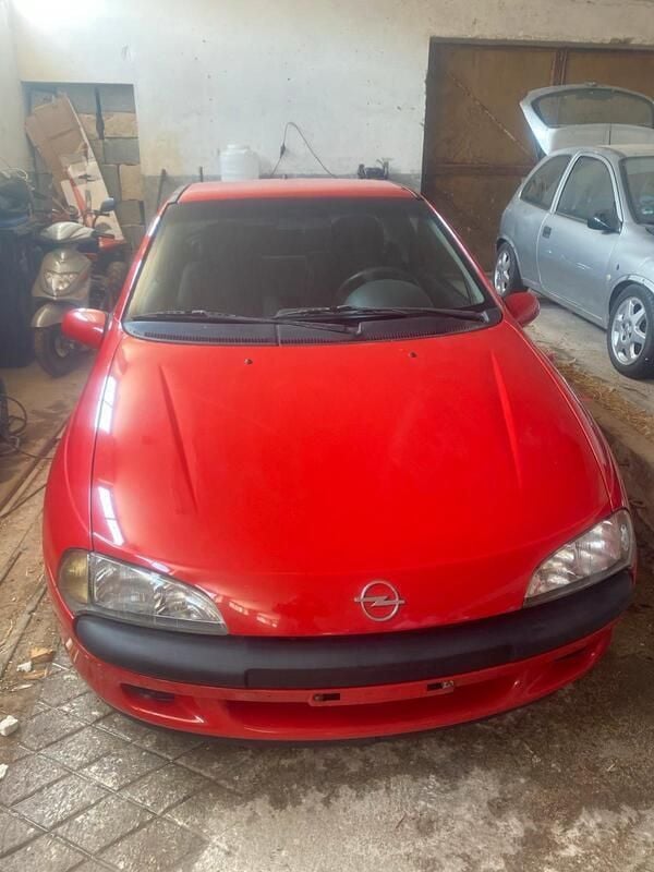 Rot Gebraucht 1996 Opel Tigra Kleinwagen | 1.100 € - Bild 1/4