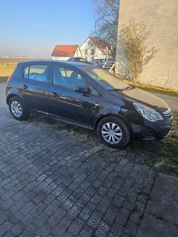 Schwarz Gebraucht 2014 Opel Corsa Eco Kleinwagen | 3.700 € - Bild 1/4