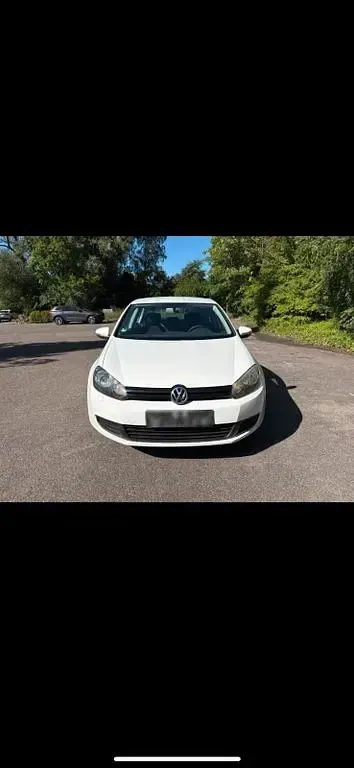 Gebraucht VW Golf VI Trendline 80 PS (58 kW) 2009 Weiß Limousine
