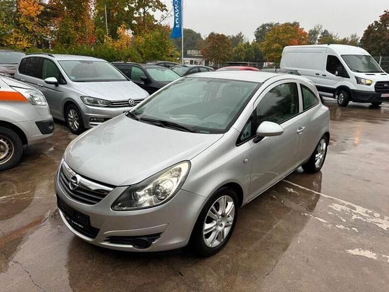 Silber Gebraucht 2008 Opel Corsa Edition Kleinwagen | 2.350 € (Fairer Preis) - Bild 1/4
