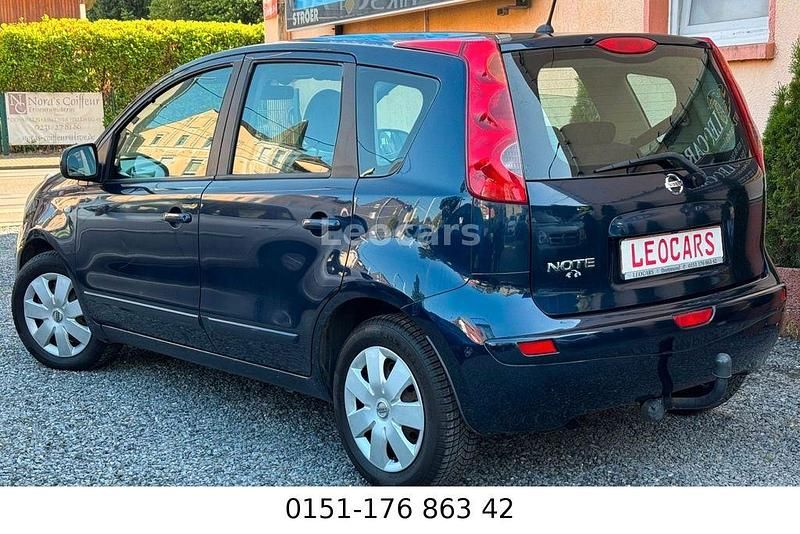 Gebraucht Nissan Note Acenta 88 PS (64 kW) 2008 Blau Kleinwagen