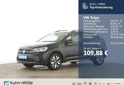 Gebraucht VW Taigo Goal 95 PS (69 kW) 2025 Schwarz SUV