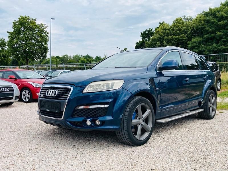 Blau Gebraucht 2007 Audi Q7 S-Line SUV | 9.850 € (Guter Preis) - Bild 1/4