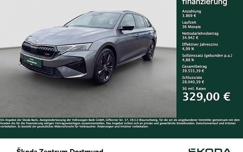 Neu Skoda Octavia RS 265 PS (194 kW) 2025 Grau Kombi