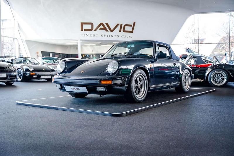Gebraucht Porsche 911 231 PS (169 kW) 1983 Nachtblau met. Cabrio