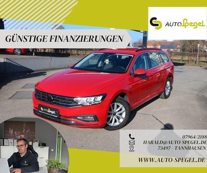 Rot Gebraucht 2023 VW Passat Business Kombi | 16.990 € (Superpreis) - Bild 1/4