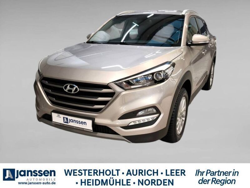 Beige Gebraucht 2017 Hyundai Tucson SUV | 17.290 € (Teuer) - Bild 1/2