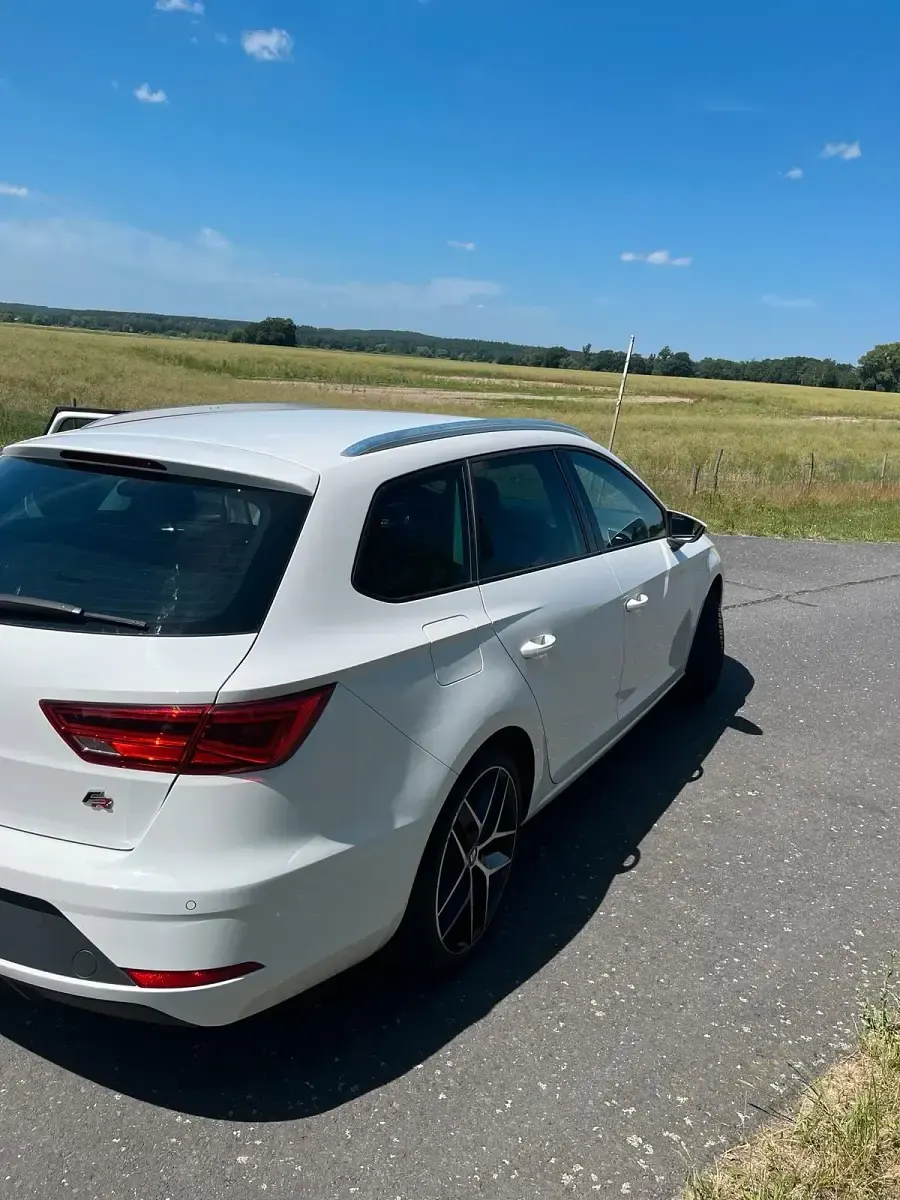 Gebraucht Seat Leon FR 125 PS (91 kW) 2017 Weiß Kombi