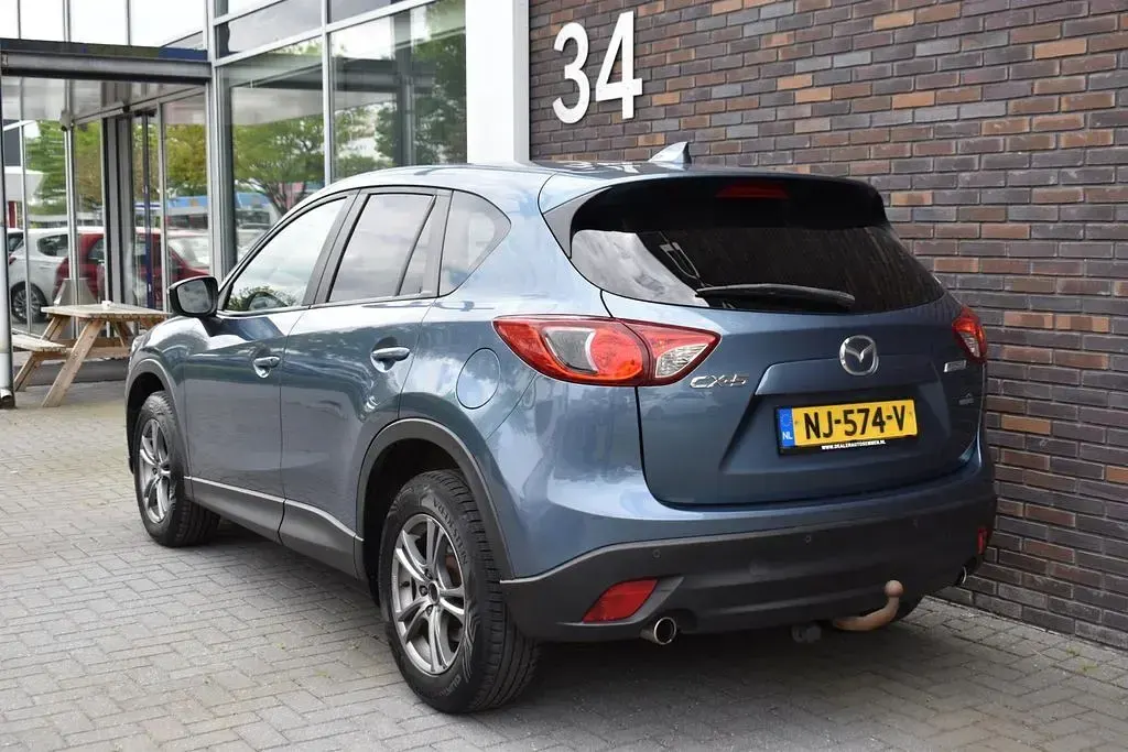Usata Mazda CX-5 150 CV (110 kW) 2017 Blu SUV