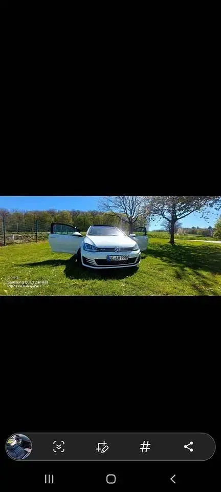 Gebraucht VW Golf VII GTD 184 PS (135 kW) 2016 Weiß Limousine