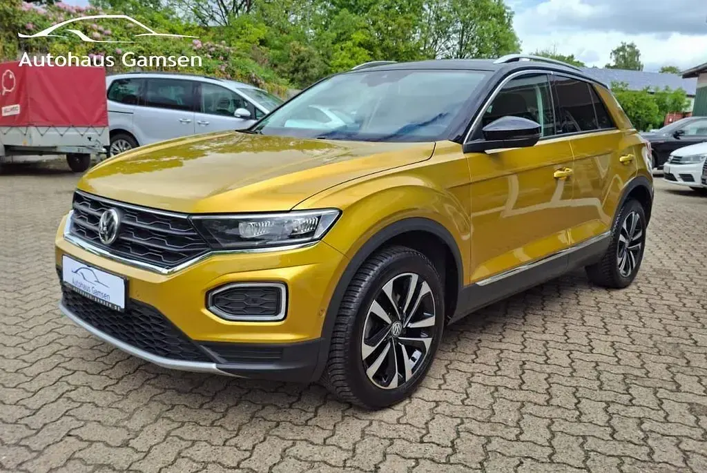 Gebraucht VW T-Roc IQ Drive 116 PS (85 kW) 2019 Gelb SUV