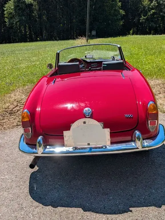 Gebraucht Alfa Romeo Giulia 88 PS (64 kW) 1963 Rot Cabrio