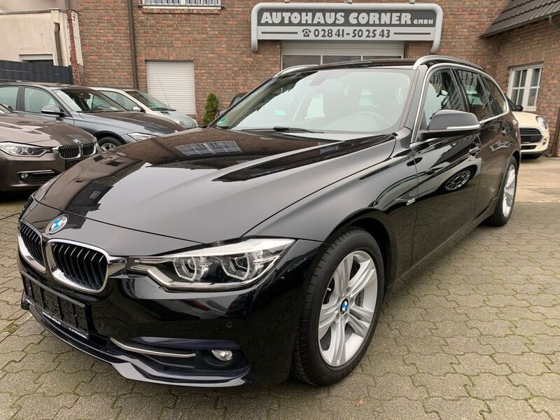 Schwarz Gebraucht 2015 BMW 318 M Sport Kombi | 15.590 € (Fairer Preis) - Bild 1/4