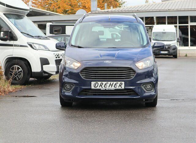 Gebraucht Ford Tourneo Courier Trend 101 PS (74 kW) 2019 Blazerblau Van / Kleinbus