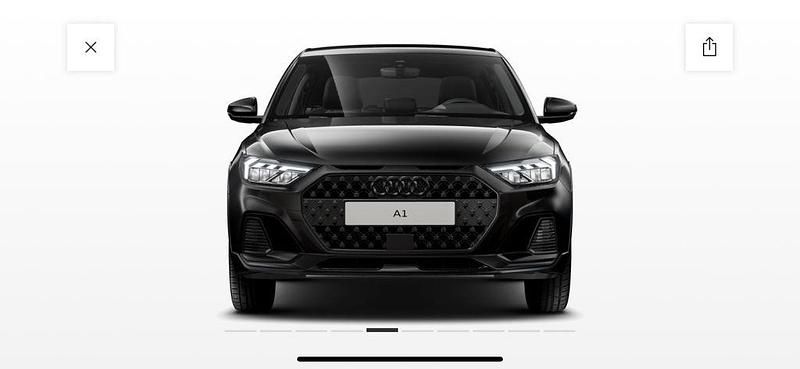 Schwarz Gebraucht 2025 Audi A1 Ambiente Kleinwagen | 28.500 € (Guter Preis) - Bild 1/3