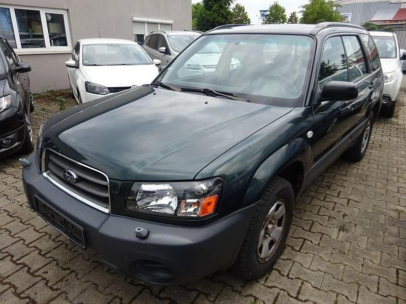 Grün Gebraucht 2004 Subaru Forester Active SUV | 1.450 € (Superpreis) - Bild 1/4