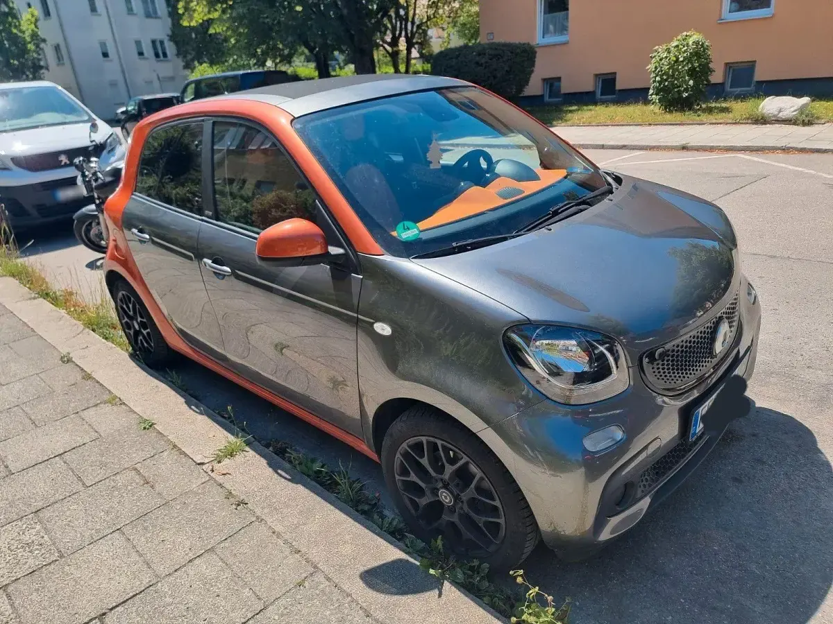 Gebraucht Smart ForFour 71 PS (52 kW) 2015 Grau Kleinwagen