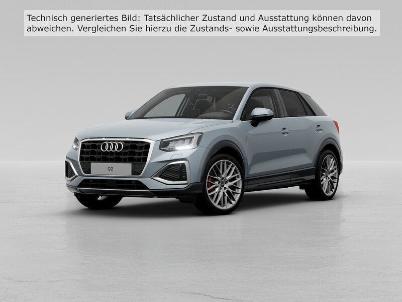 Pfeilgrau perleffekt (metallic) Gebraucht 2024 Audi Q2 Ambiente SUV | 33.900 € (Fairer Preis) - Bild 1/4