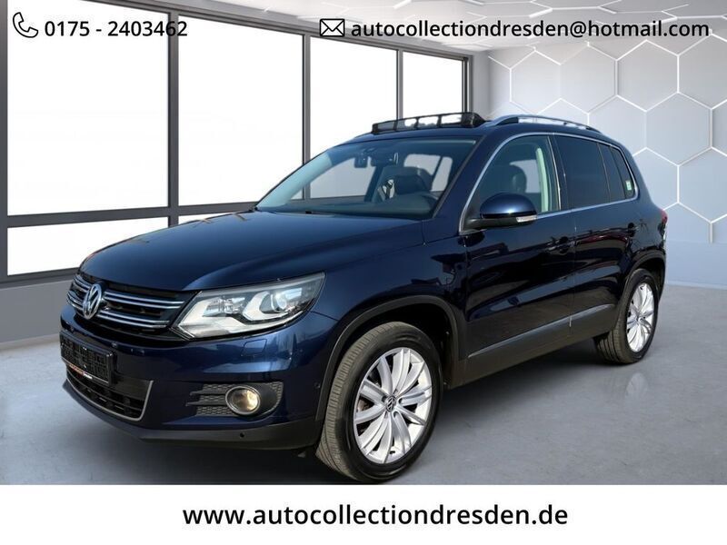 Blau Gebraucht 2014 VW Tiguan Sportline SUV | 15.500 € (Fairer Preis) - Bild 1/4