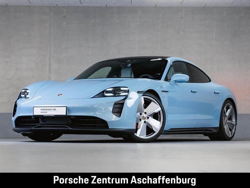 Blau Gebraucht 2023 Porsche Taycan GTS Limousine | 90.880 € (Fairer Preis) - Bild 1/4
