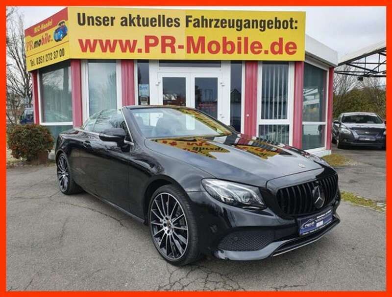 Gebraucht Mercedes E400 340 PS (250 kW) 2019 Schwarz (obsidianschwarz) Cabrio
