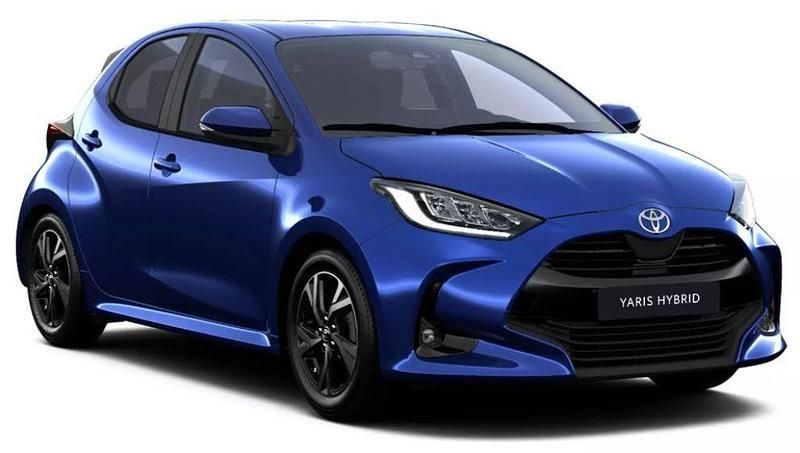 Neu Toyota Yaris Hybrid 116 PS (85 kW) 2025 Blau Limousine