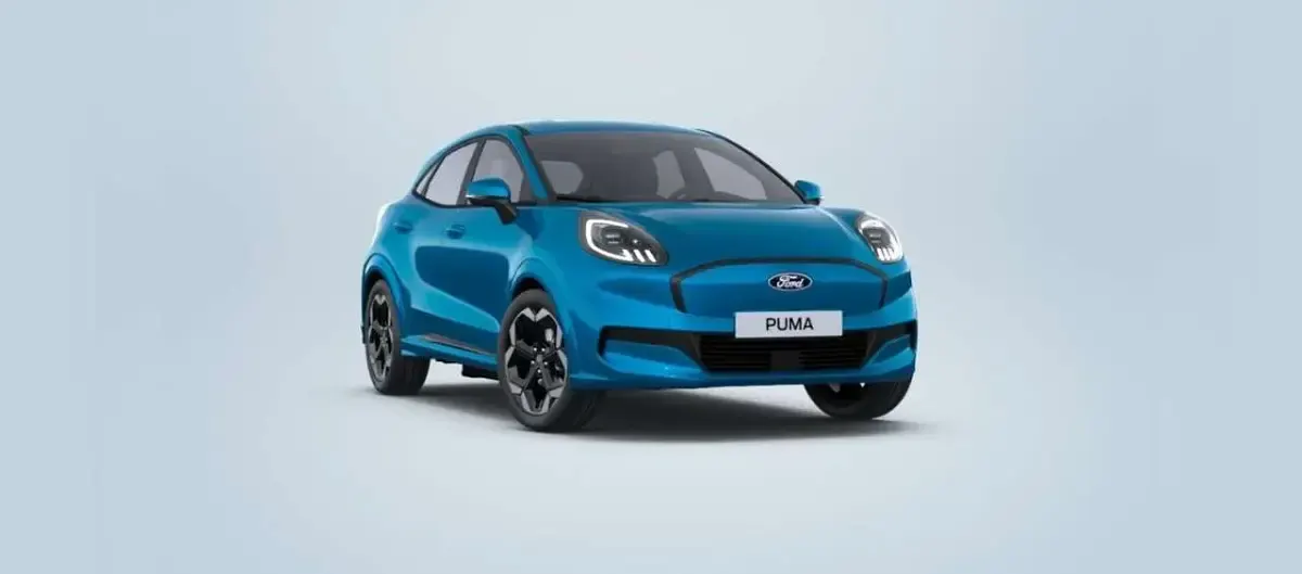 Neu Ford Puma Gen-E Premium 124 kW (169 PS) 2026 Digital aqua blue SUV