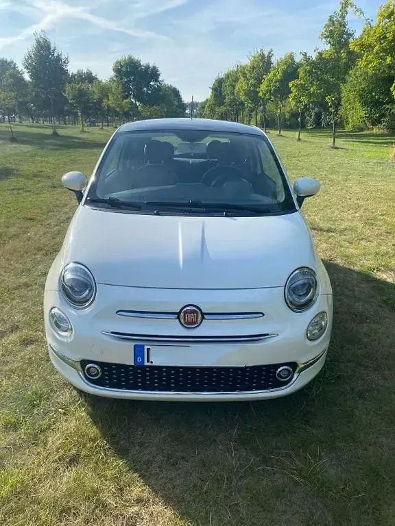 Gebraucht Fiat 500 Pop Star 69 PS (50 kW) 2016 Weiß Kleinwagen