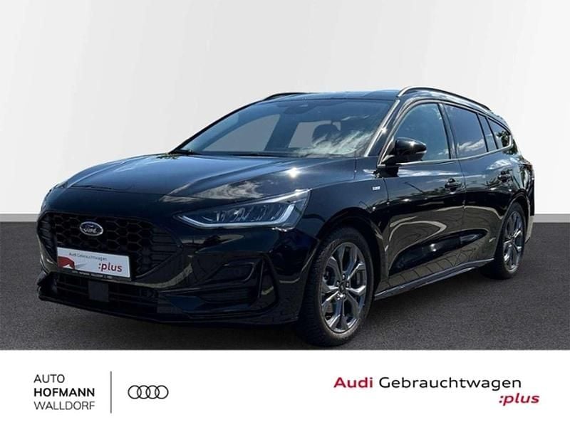 Obsidianschwarz metallic Gebraucht 2024 Ford Focus ST-Line X Kombi | 19.980 € (Superpreis) - Bild 1/4