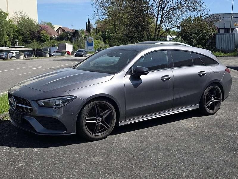 Gebraucht Mercedes CLA200 AMG line 163 PS (119 kW) 2019 Grau Limousine