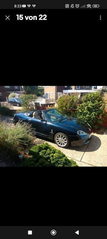 Blau Gebraucht 2002 MG TF Cabrio | 3.900 € (Etwas zu teuer) - Bild 1/4