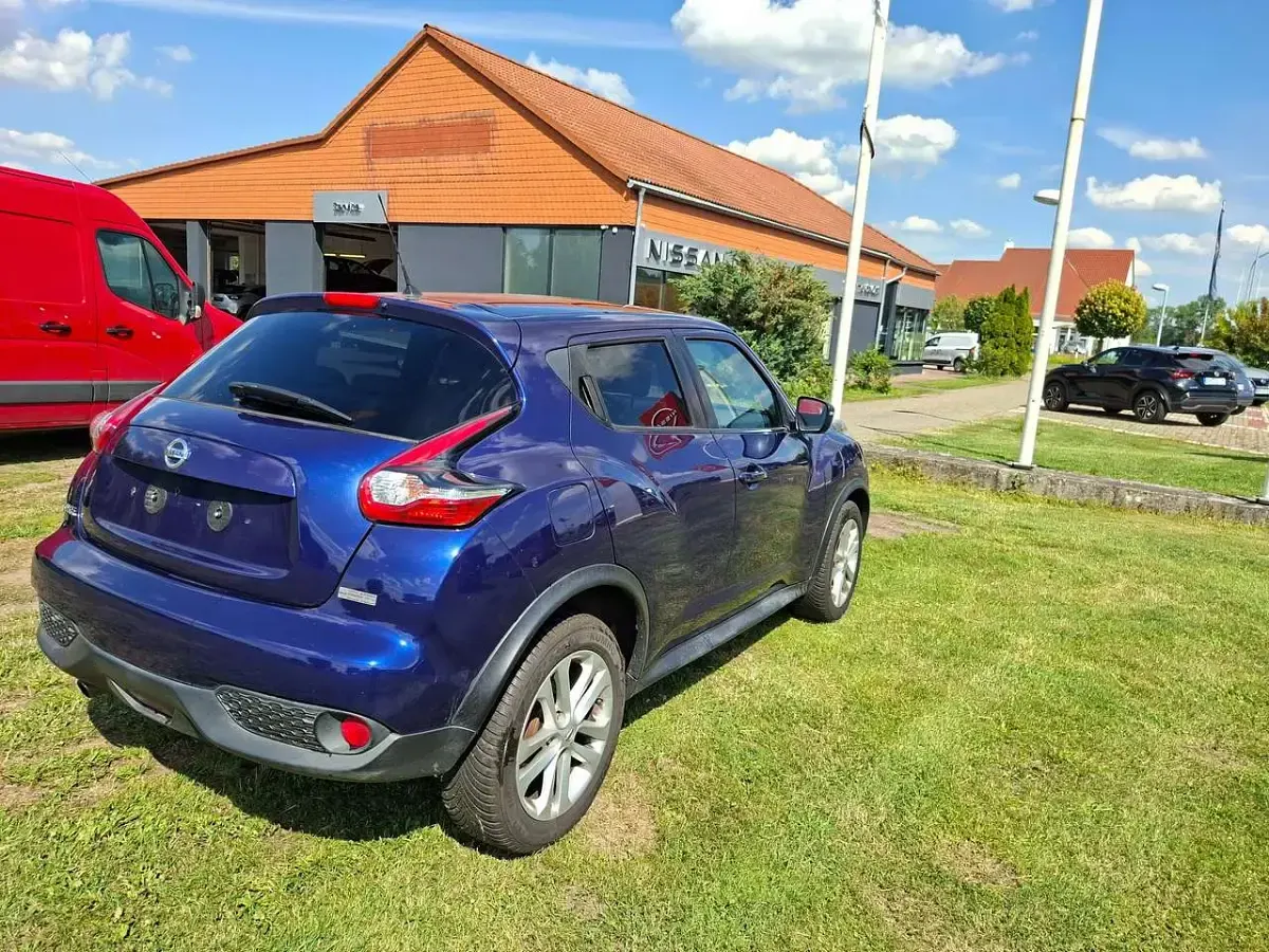 Gebraucht Nissan Juke Acenta 116 PS (85 kW) 2014 Ink blue metallic SUV