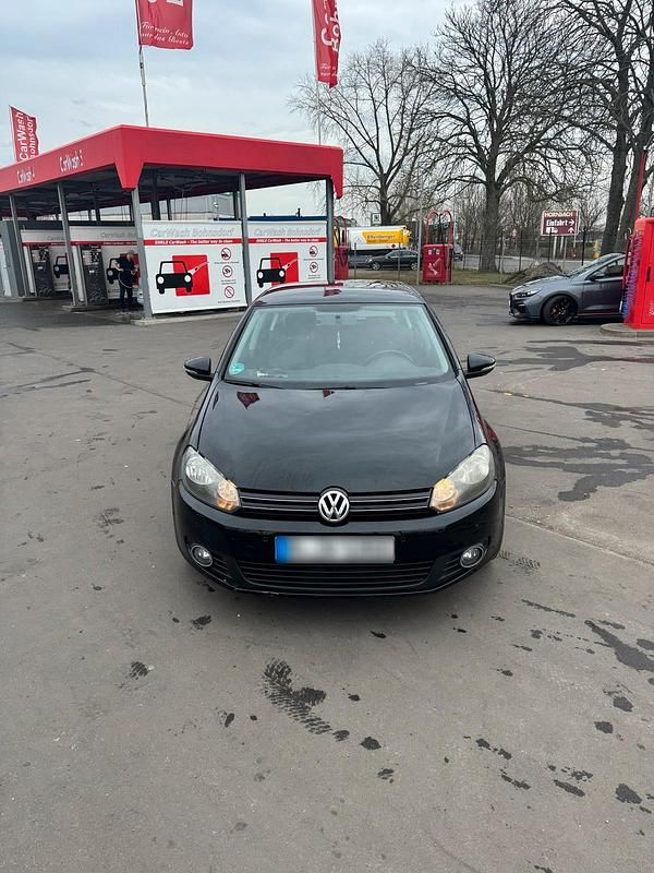 Gebraucht VW Golf VI 102 PS (75 kW) 2009 Schwarz Kleinwagen