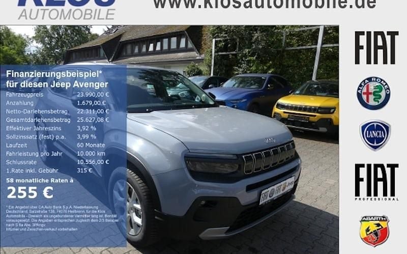 Schwarz Neu 2025 Jeep Avenger Altitude SUV | 23.990 € (Fairer Preis) - Bild 1/4