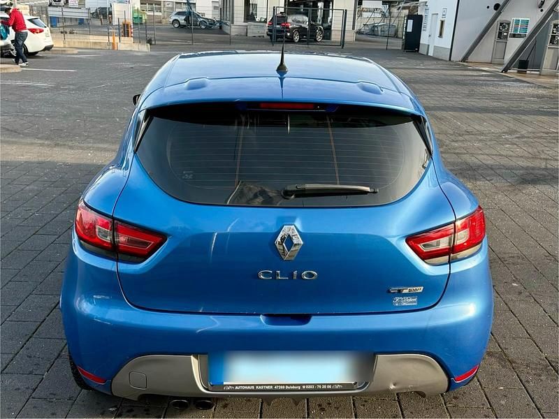 Gebraucht Renault Clio IV GT 120 PS (88 kW) 2014 Blau Kleinwagen