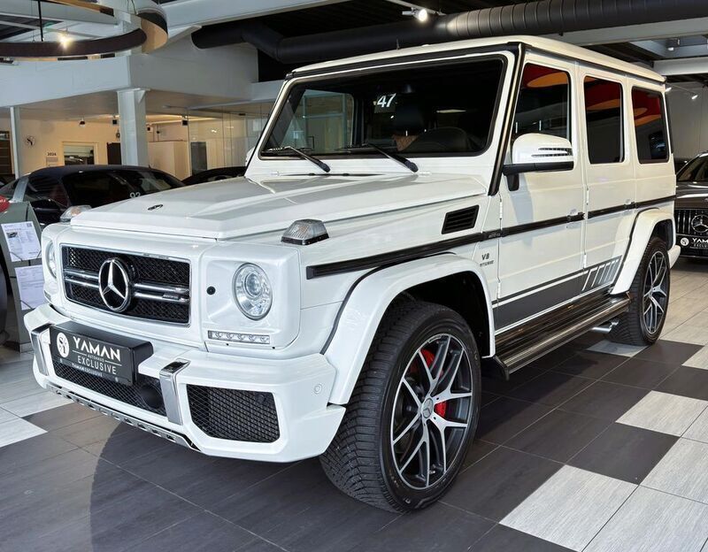 Weiß Gebraucht 2018 Mercedes G63 AMG Exclusive SUV | 83.850 € (Superpreis) - Bild 1/4