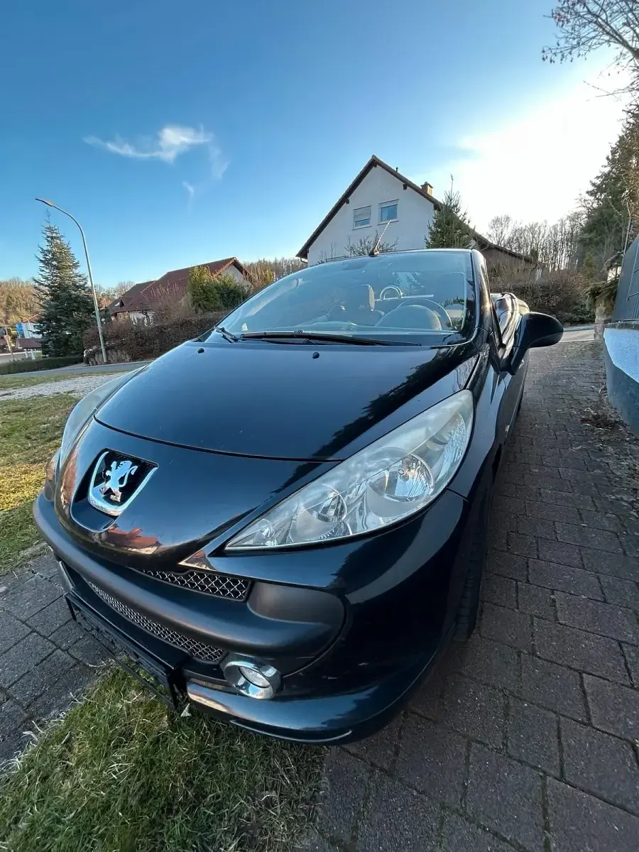 Gebraucht Peugeot 207 CC RC 109 PS (80 kW) 2009 Schwarz Cabrio
