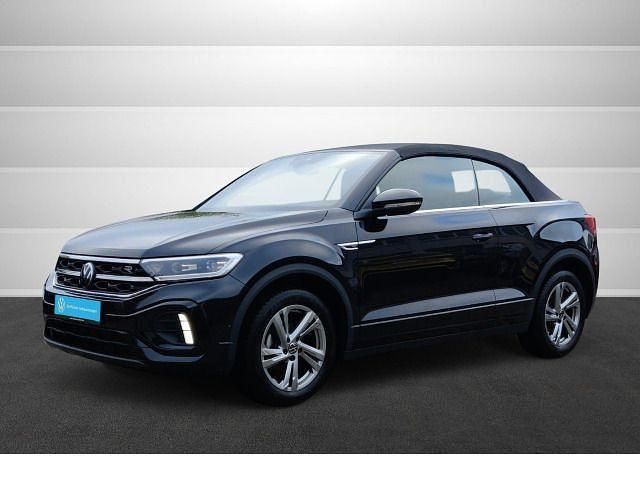 Gebraucht VW T-Roc Cabriolet R-line 150 PS (110 kW) 2024 Schwarz Cabrio