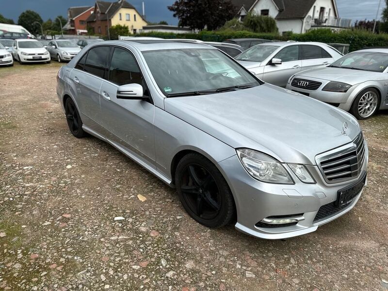 Silber Gebraucht 2013 Mercedes E350 Limousine | 9.800 € (Etwas zu teuer) - Bild 1/4