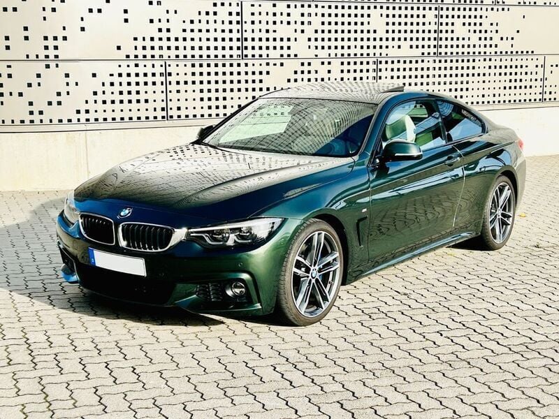 Grün Gebraucht 2019 BMW 420 Efficient Dynamics Coupé | 29.800 € (Fairer Preis) - Bild 1/4