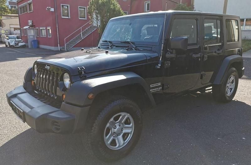 Schwarz Gebraucht 2007 Jeep Wrangler Unlimited Sport SUV | 14.990 € (Guter Preis) - Bild 1/4