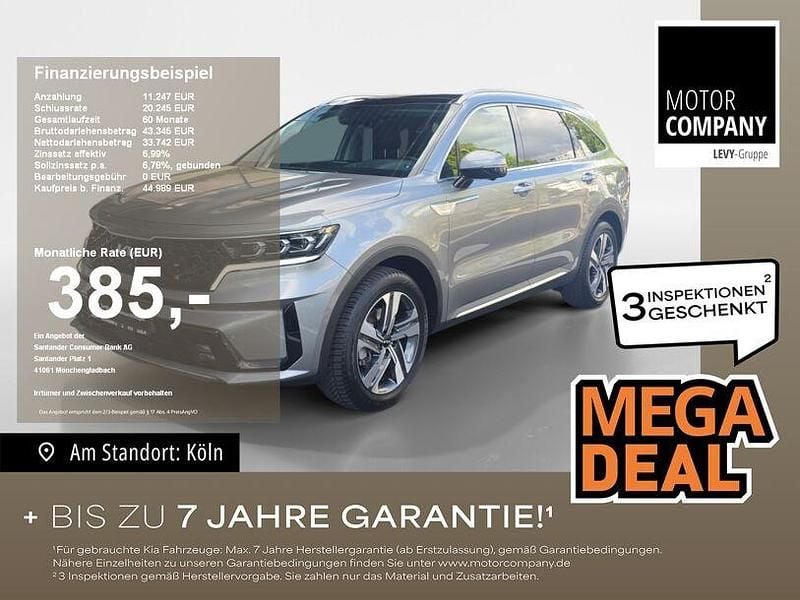 Grau Gebraucht 2024 Kia Sorento SUV | 44.989 € (Guter Preis) - Bild 1/4