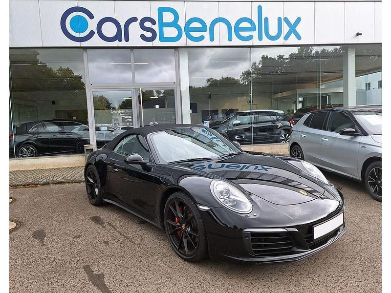 Schwarz Gebraucht 2017 Porsche 911 Carrera 4S Cabriolet Cabrio | 102.991 € (Superpreis) - Bild 1/4